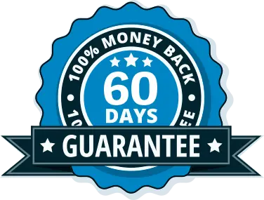 60 Day Money Back Guarantee Seal