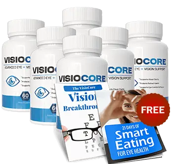 VisioCore 6 bottle package - 180 day supply, best value with free shipping and bonuses